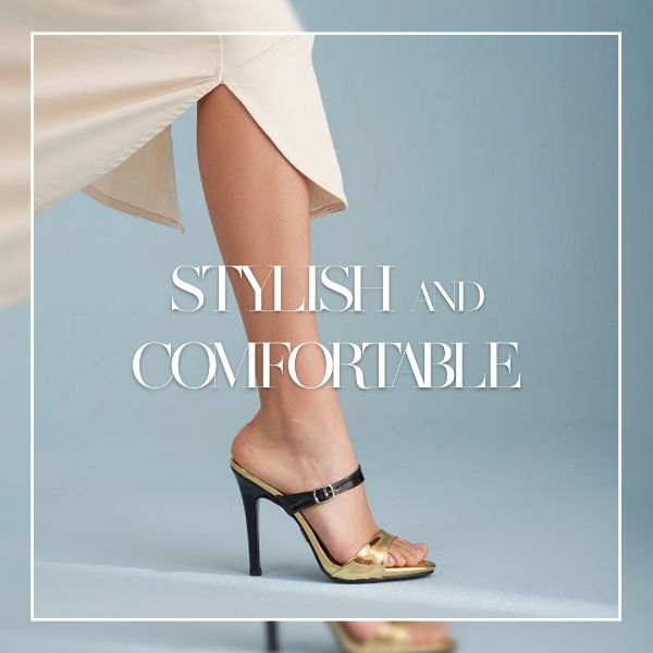 Spend a Stylish and Comfortable Day with Heeled Slippers