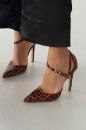 Jayden İnce Topuk 10 Cm Leopar Stiletto