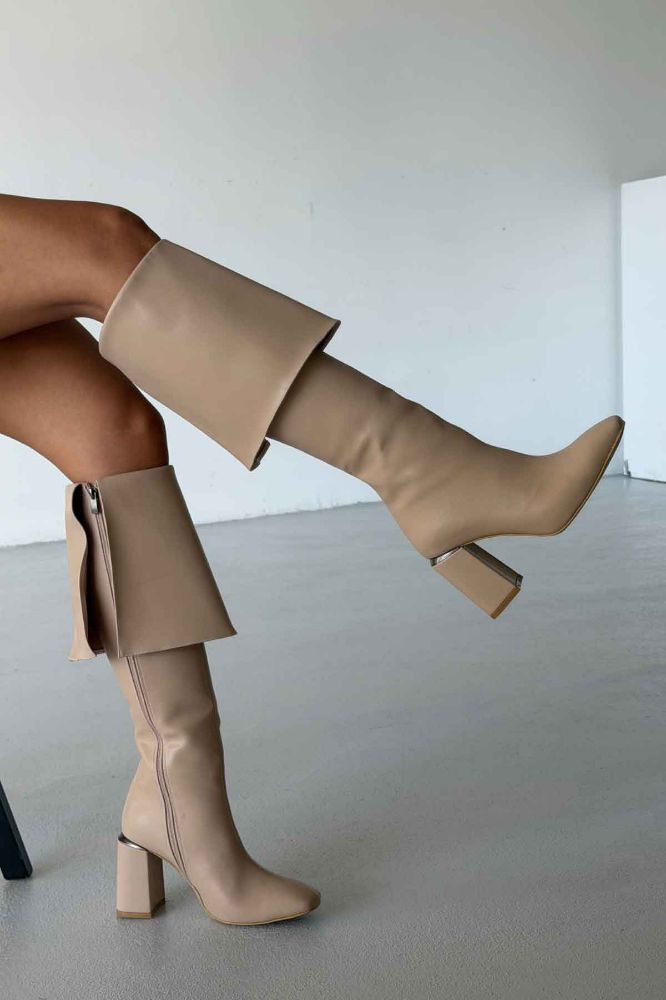 Magnus  KALIN TOPUK 9 CM NUDE MAT ÇİZME resmi