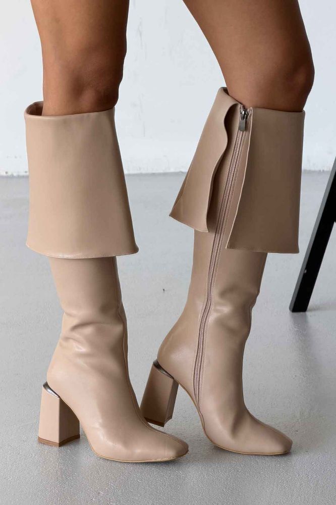 Magnus  KALIN TOPUK 9 CM NUDE MAT ÇİZME resmi