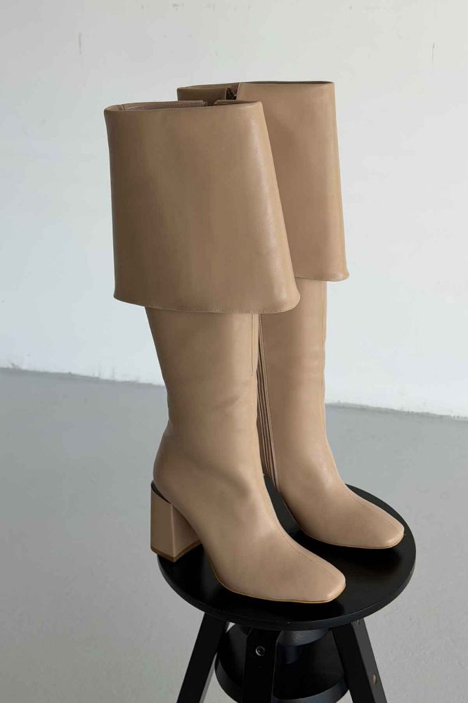 Magnus  KALIN TOPUK 9 CM NUDE MAT ÇİZME resmi