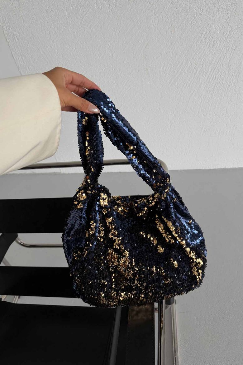 Usra Payetli   SAKS GOLD ÇANTA resmi