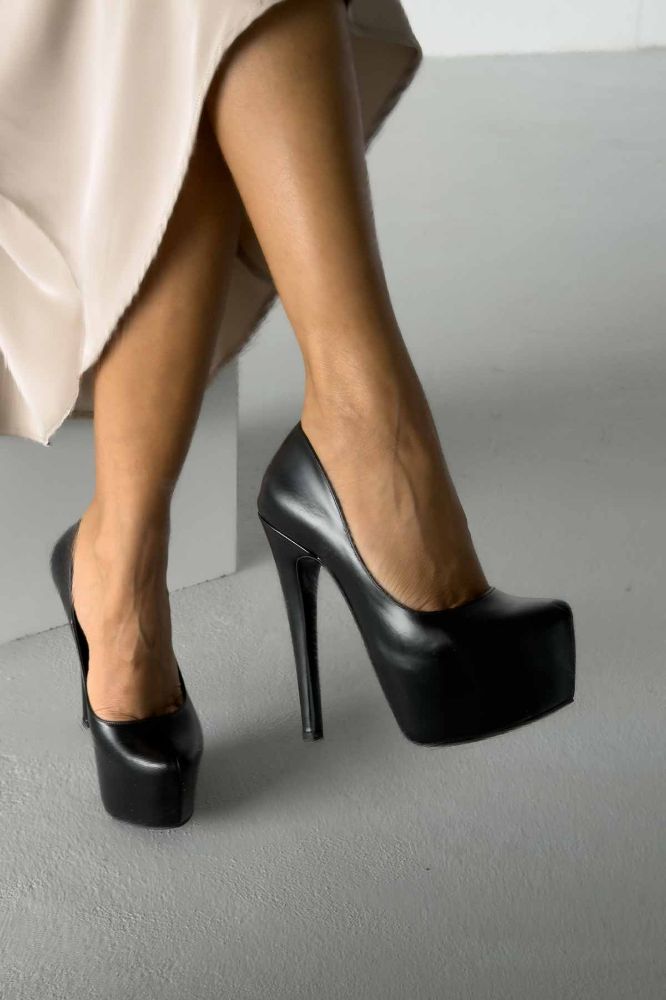 1840 50 Platform 15 Cm Siyah Mat Rugan Platform resmi