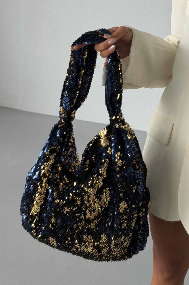 Usra Payetli   SAKS GOLD ÇANTA resmi