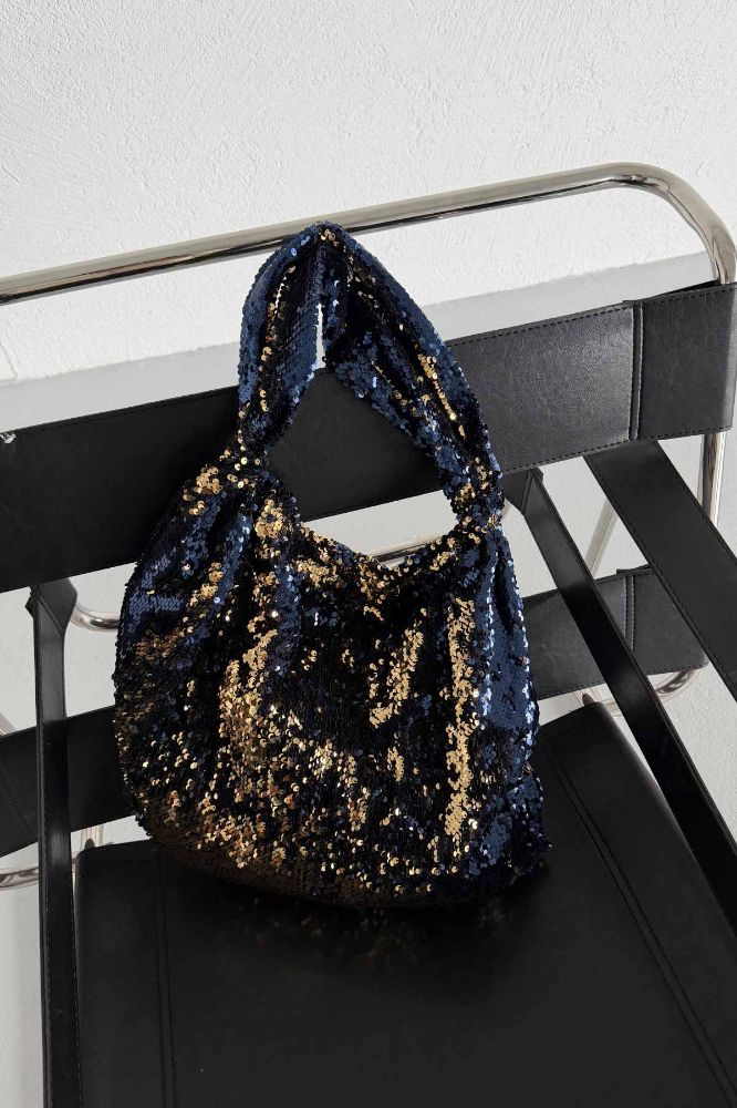 Usra Payetli   SAKS GOLD ÇANTA resmi