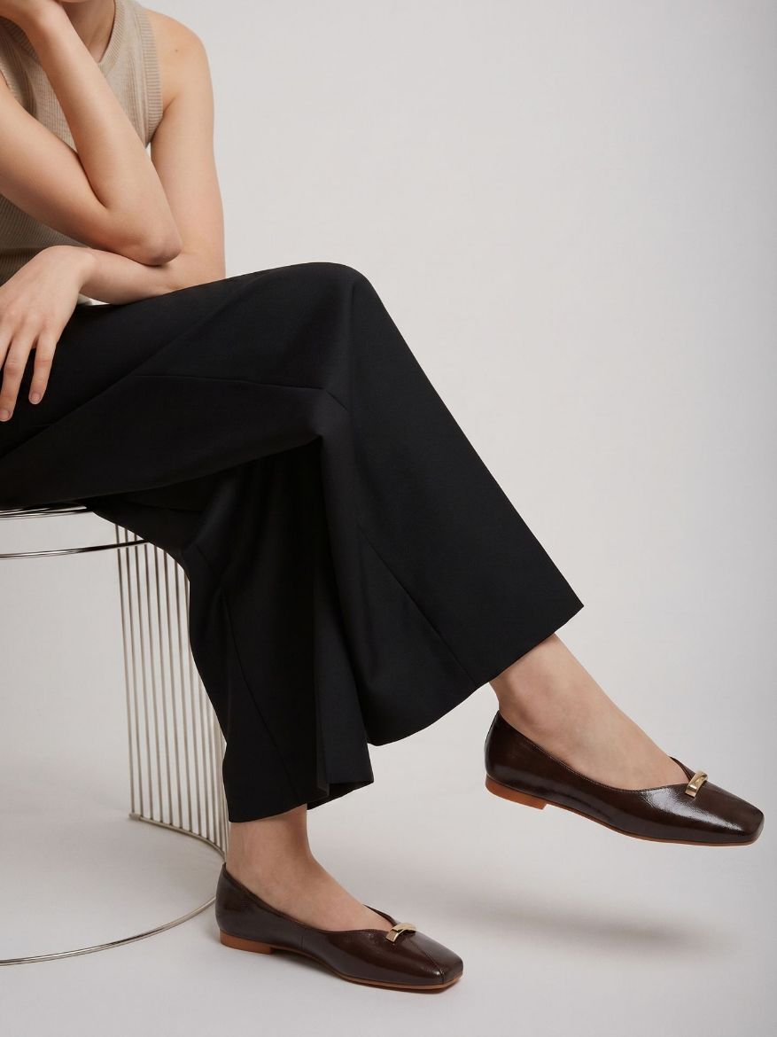 Wayne Aksesuar Detaylı   KAHVE KIRIŞIK RUGAN BABET resmi