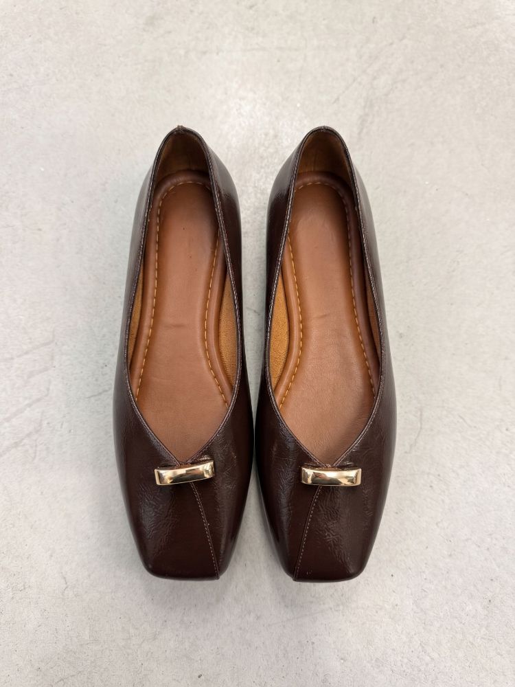 Wayne Aksesuar Detaylı   KAHVE KIRIŞIK RUGAN BABET resmi