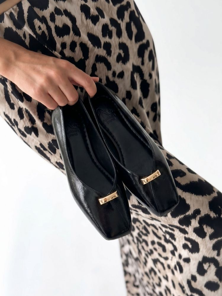 Wayne Aksesuar Detaylı   SİYAH KIRIŞIK RUGAN BABET resmi