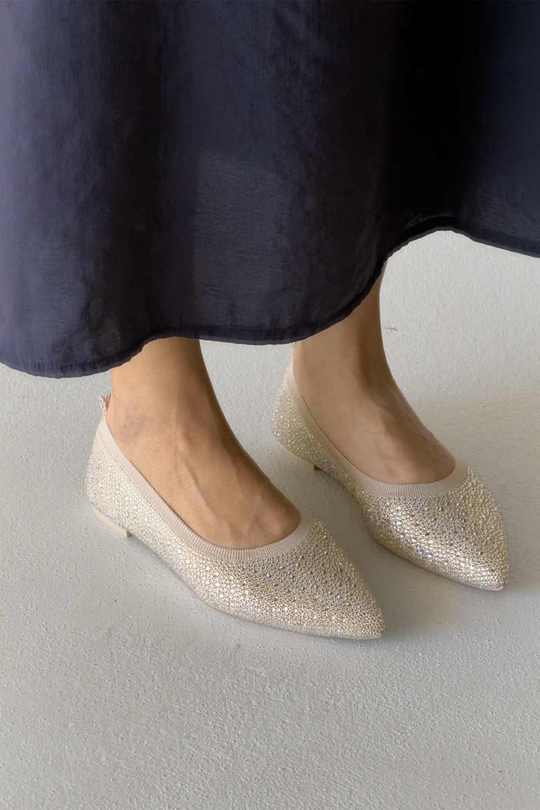 Lyra Taş Detaylı   HASIR BEJ BABET resmi